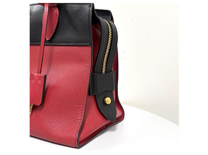 Prada Borsa Tote Saffiano Esplanade Borsa a Tracolla - vista 8