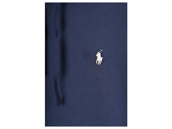 Ralph Lauren Hoodie Navy mit besticktem Logo - Ansicht 3