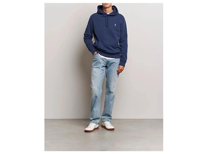Ralph Lauren Hoodie Navy mit besticktem Logo - Ansicht 9