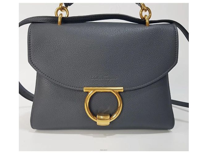 Salvatore Ferragamo Borsa a spalla Gancini Margo Small Tote - vista 2