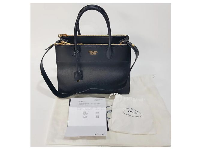 Prada Paradigm Large Top Handle Tote Schultertasche - Ansicht 10