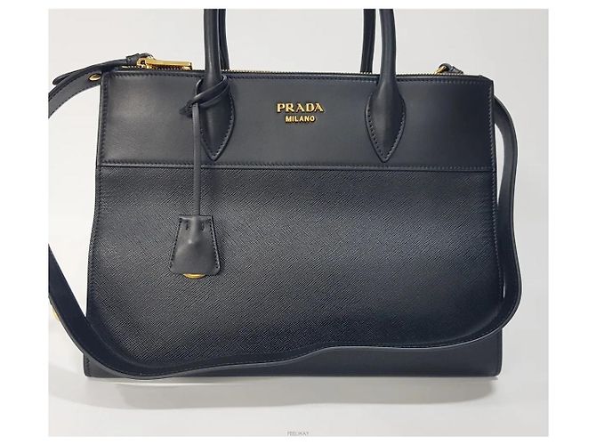 Prada Paradigm Large Top Handle Tote Schultertasche - Ansicht 2