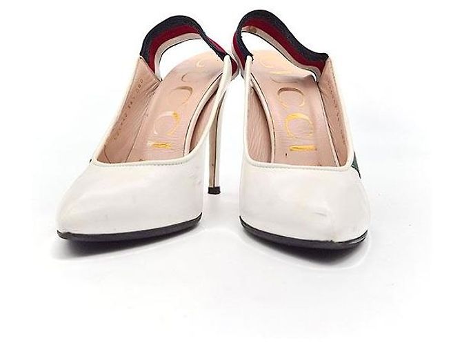 Gucci Décolleté Sylvie Web Slingback - vista 2