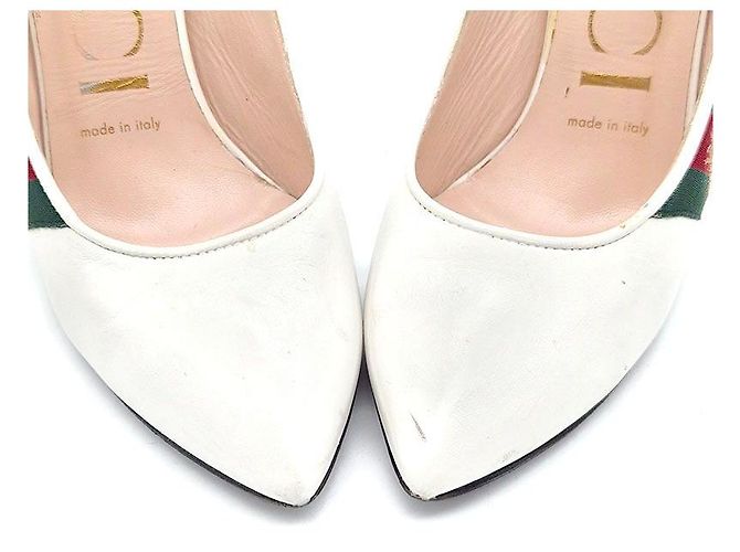 Gucci Décolleté Sylvie Web Slingback - vista 4