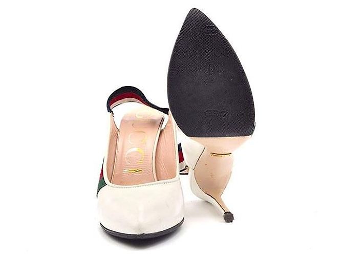 Gucci Décolleté Sylvie Web Slingback - vista 6
