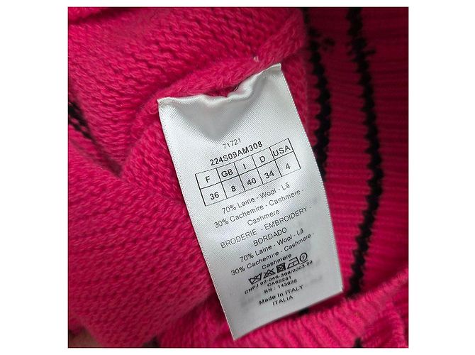 Dior Jersey de manga corta de cashmere - vista 7