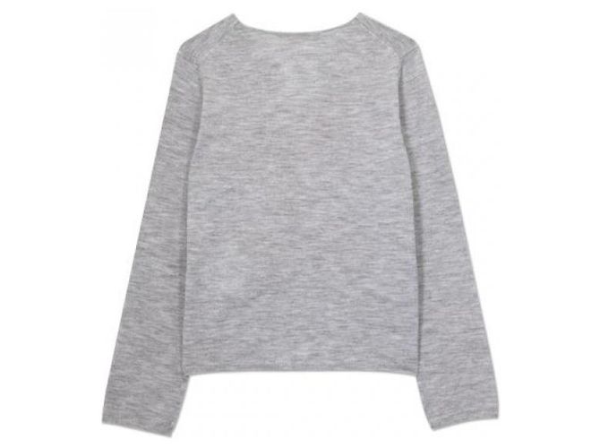 Comme Des Garcons Strawberry Westfall Logo Knit NQ Grey - vista 5