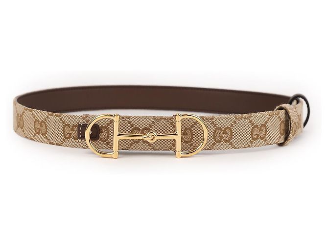 Gucci Cinturón reversible con hebilla Horsebit - vista 3