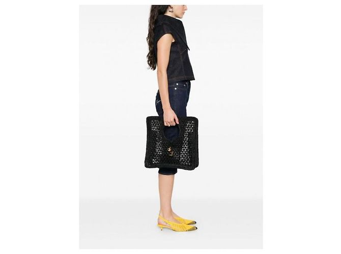 Jacquemus Borsa quadrata LE PETIT CARRE SPIAGGIA - vista 6