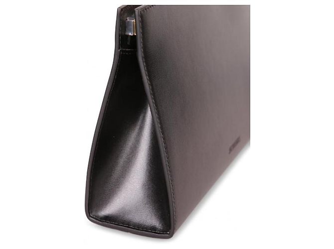 Borsa Jacquemus Salon in pelle nera - vista 7