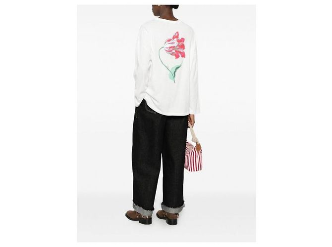 Kenzo Tulip Langarm T-Shirt Relaxed Fit - Ansicht 5
