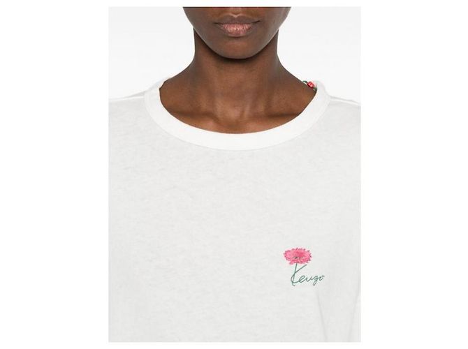 Kenzo Tulip Langarm T-Shirt Relaxed Fit - Ansicht 8