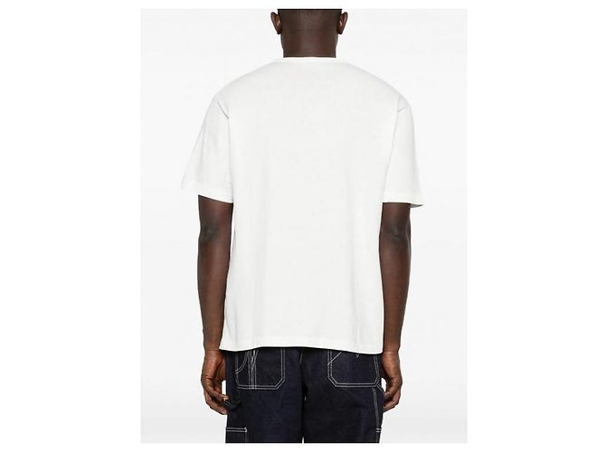 Kenzo Cartoon Baumwoll-T-Shirt Off White - Ansicht 7