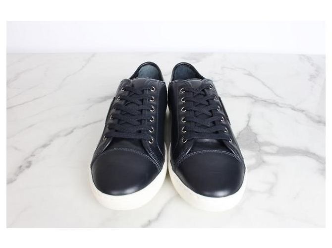 Dolce & Gabbana Logo Leder-Sneaker Black - Ansicht 4