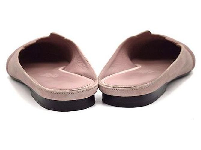 Mule Roksanne Hermès in camoscio rosa - vista 5