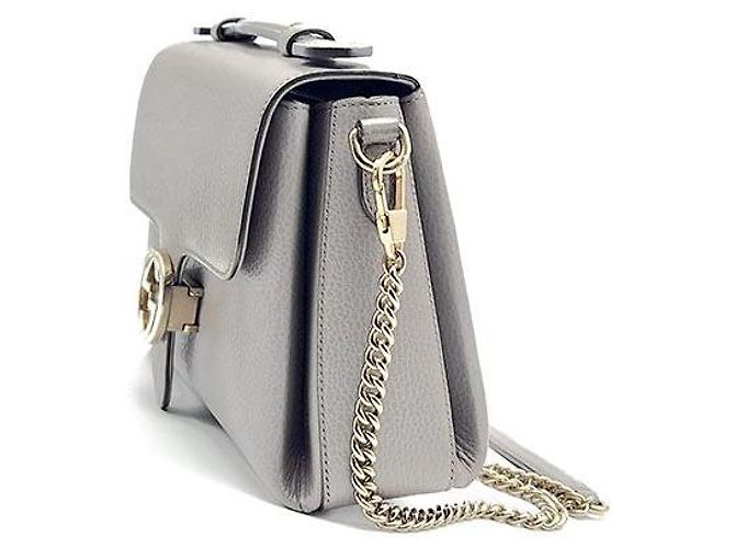 Gucci Mala de mão e de ombro Interlocking com pega superior - vista 2
