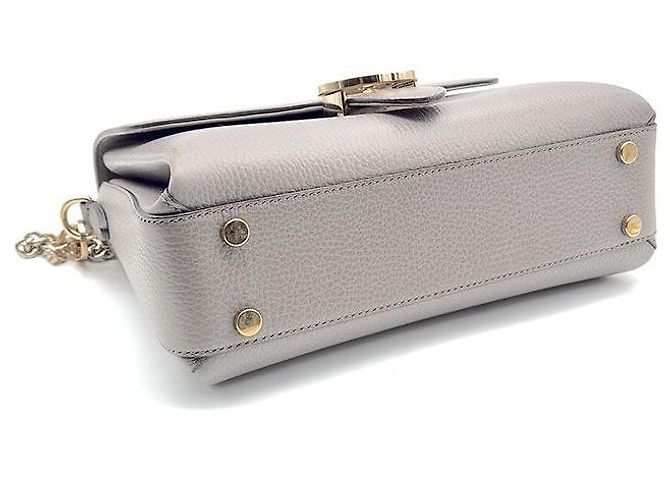 Gucci Mala de mão e de ombro Interlocking com pega superior - vista 7