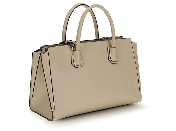 Givenchy Borsa Bos Taurus in pelle di vitello beige - vista 3