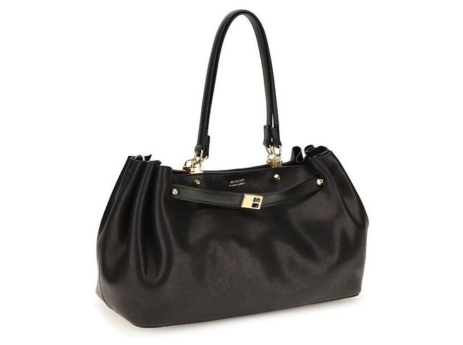 Balenciaga Borsa a tracolla Bos Taurus in pelle di vitello nera - vista 2