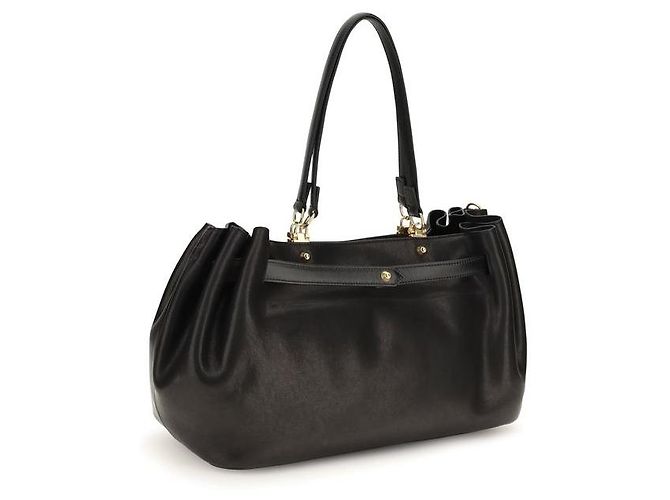 Balenciaga Borsa a tracolla Bos Taurus in pelle di vitello nera - vista 3