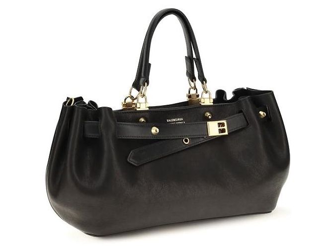 Balenciaga Borsa a tracolla Black Lamb Ovis Aries - vista 2