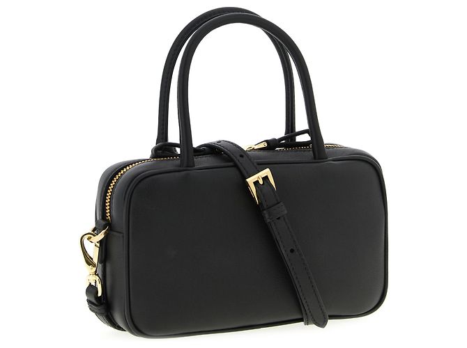 Prada Borsa in pelle di vitello nera - vista 2