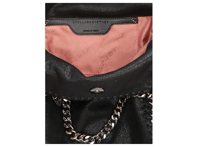 Stella Mc Cartney Borsa in poliestere nera - vista 3