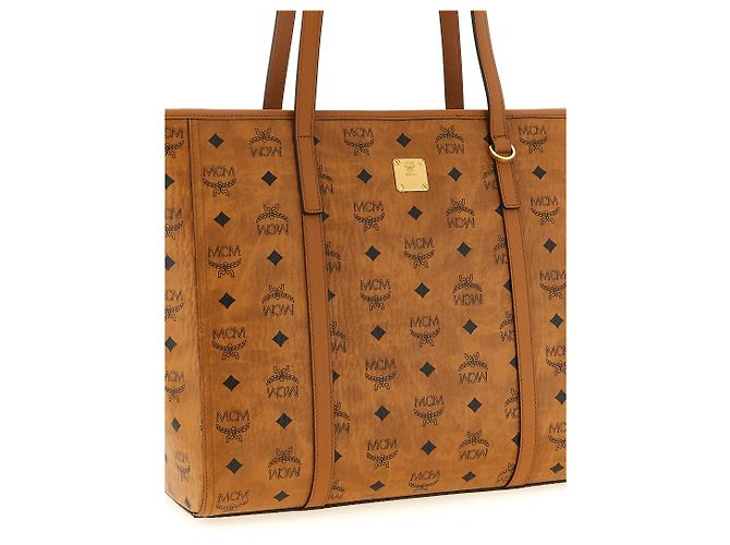 MCM Braune Polyethylen-Tasche - Ansicht 3