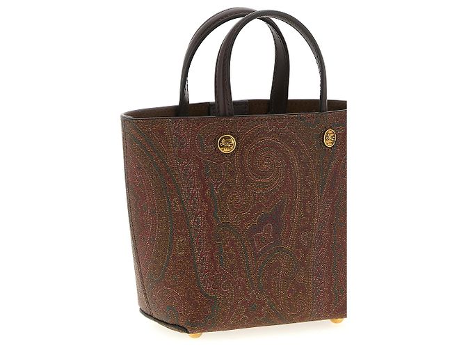 Etro Mehrfarbige Baumwolltasche - Ansicht 3