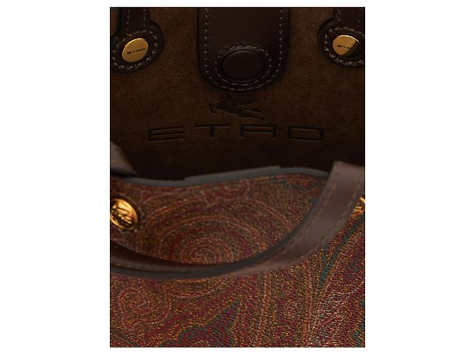 Etro Mehrfarbige Baumwolltasche - Ansicht 4