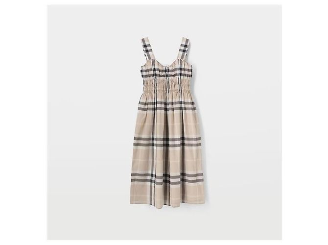 Burberry ABITO SENZA MANICHE A SCACCHI - vista 3