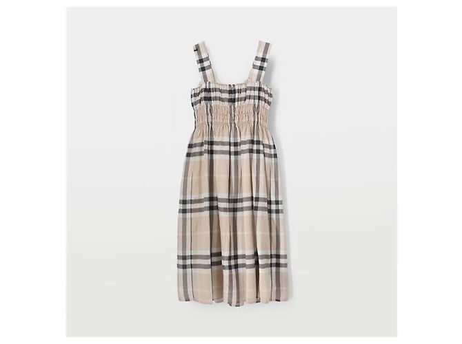 Burberry ABITO SENZA MANICHE A SCACCHI - vista 5