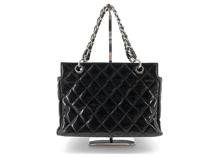 Chanel Borsa a spalla quadrata verniciata - vista 2