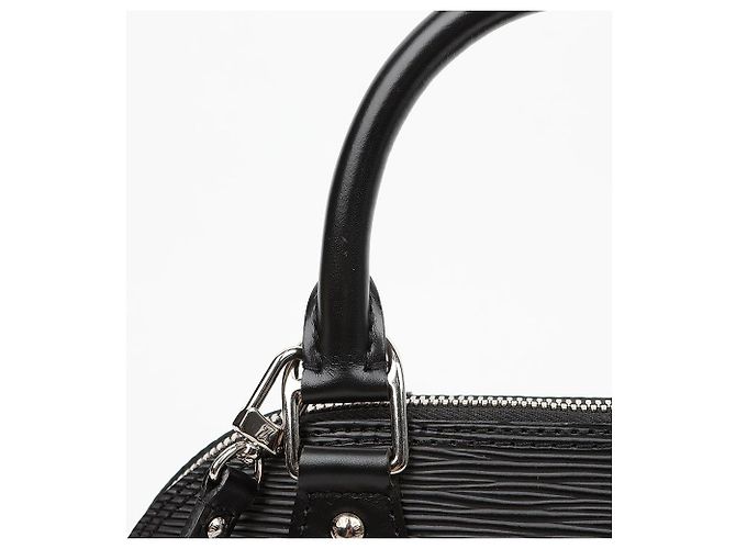 Louis Vuitton Borsa a mano e a tracolla Alma BB in pelle Epi Nero - vista 5