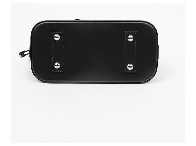 Louis Vuitton Borsa a mano e a tracolla Alma BB in pelle Epi Nero - vista 8