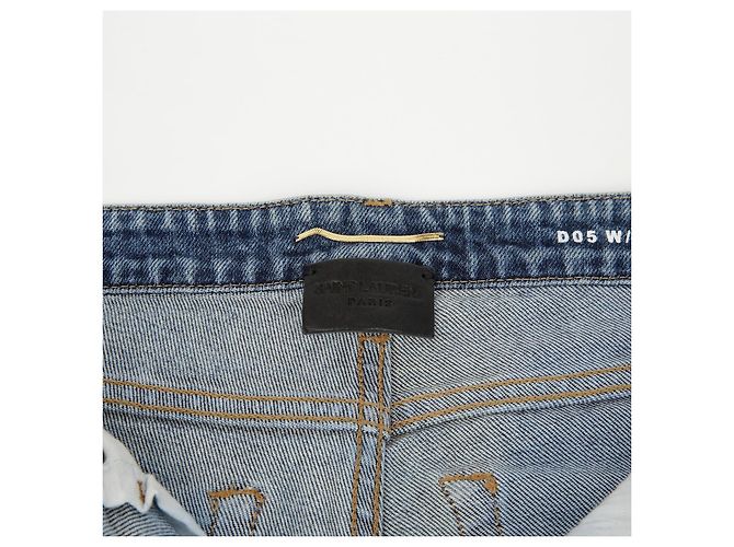Autre Marque Pantalones de denim azul SAINT LAURENT de algodón - vista 4