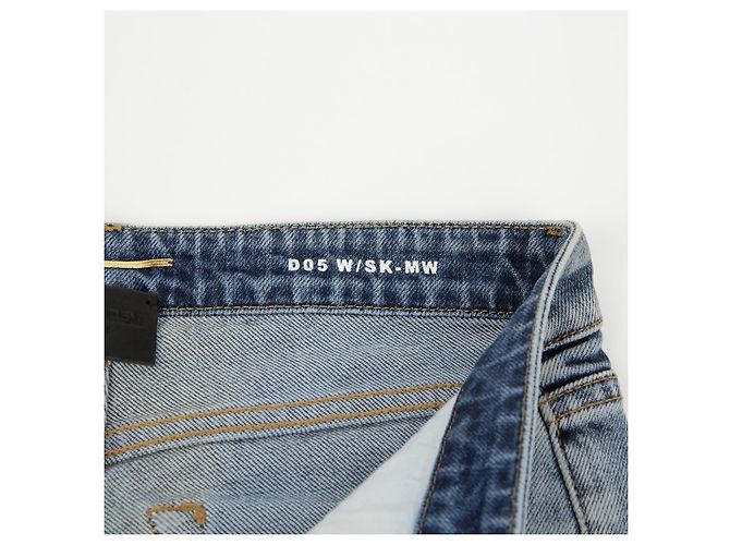 Autre Marque Pantalones de denim azul SAINT LAURENT de algodón - vista 5