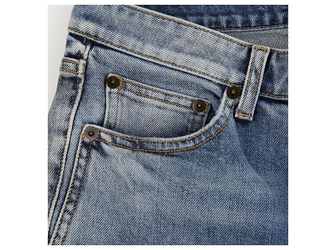 Autre Marque Pantalones de denim azul SAINT LAURENT de algodón - vista 6