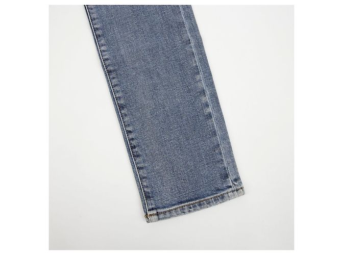 Autre Marque Pantalones de denim azul SAINT LAURENT de algodón - vista 7