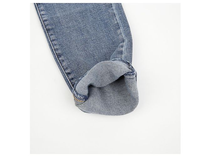 Autre Marque Pantalones de denim azul SAINT LAURENT de algodón - vista 8