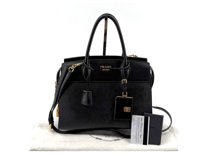 Prada Borsa a tracolla Saffiano Esplanade - vista 2