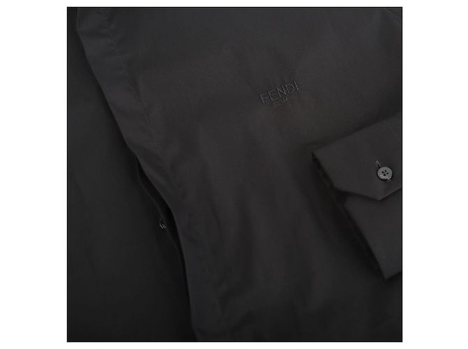 Fendi Camicia Cotton Logo Shadow Taglia - vista 4