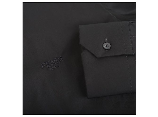 Fendi Camicia Cotton Logo Shadow Taglia - vista 5