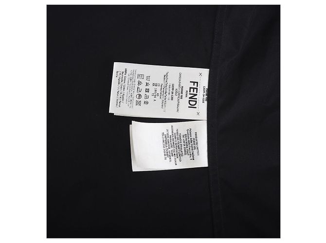 Fendi Camicia Cotton Logo Shadow Taglia - vista 6