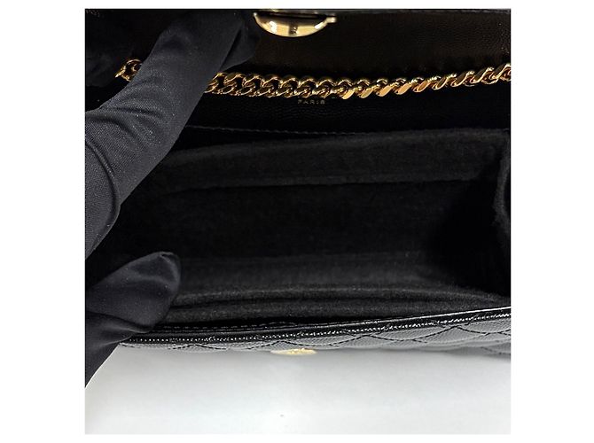 Autre Marque Borsa a Spalla con Catena a Busta Borsa Crossbody Nera - vista 11