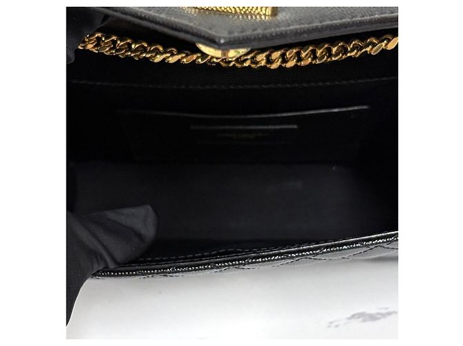 Autre Marque Borsa a Spalla con Catena a Busta Borsa Crossbody Nera - vista 12