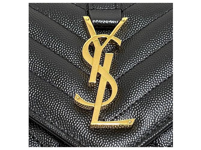 Autre Marque Borsa a Spalla con Catena a Busta Borsa Crossbody Nera - vista 7