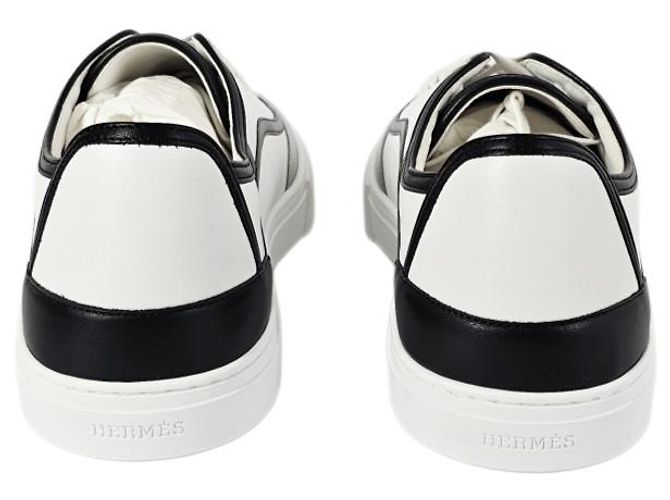 Hermès Sneakers Uomo Scarpe Sportive Multicolor White - vista 13