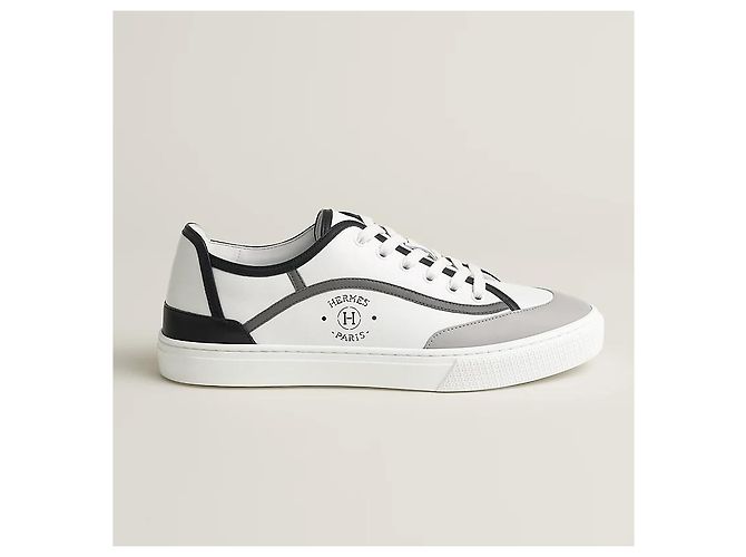 Hermès Sneakers Uomo Scarpe Sportive Multicolor White - vista 4