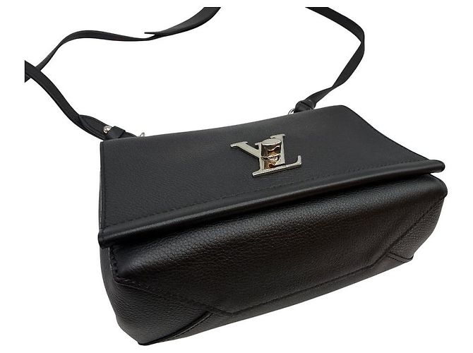 Louis Vuitton Borsa a tracolla Lockme BB Chain Shoulder Bag Black - vista 5